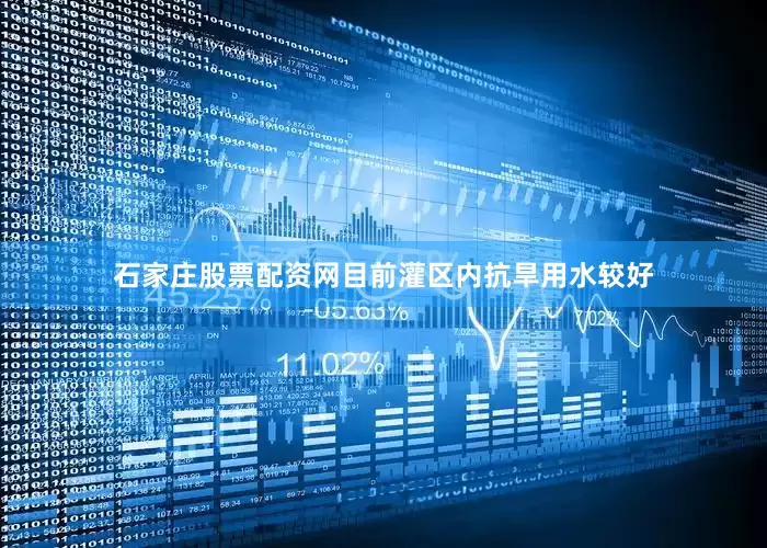 石家庄股票配资网目前灌区内抗旱用水较好